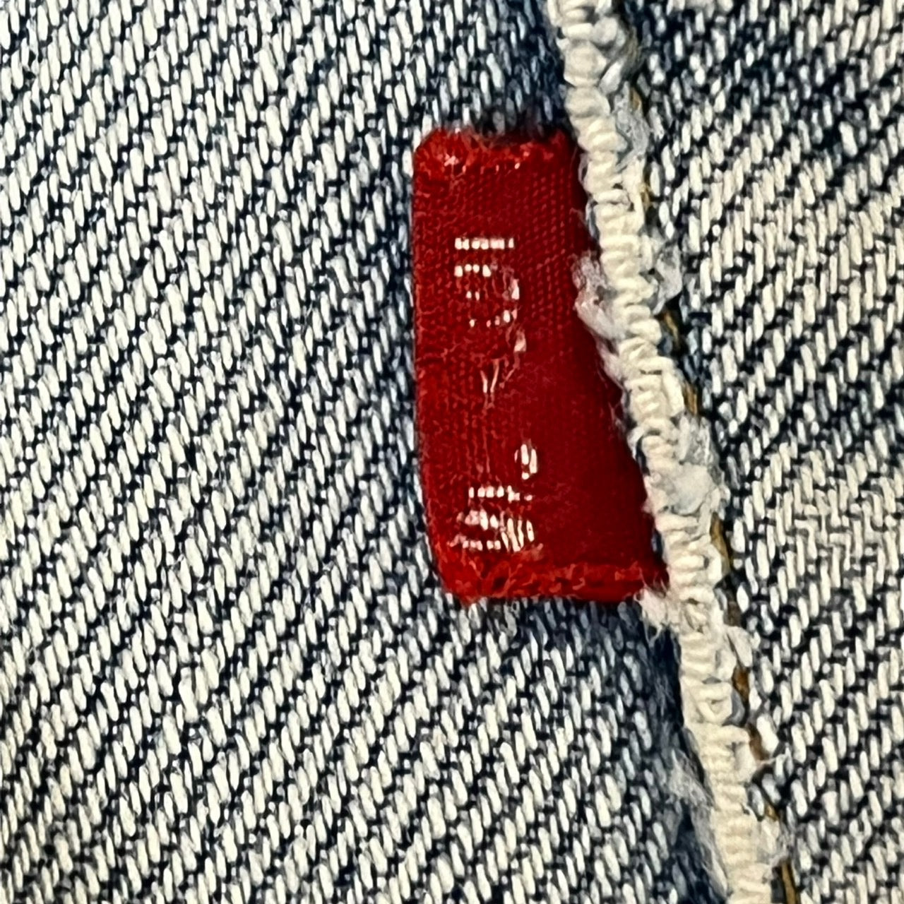 Levi's(リーバイス) 66後期 501 デニムパンツ/ヴィンテージ/ジーンズ W30 L34(実寸W29) ライトインディゴ USA製 裏ボタン6 セルビッチ 赤耳