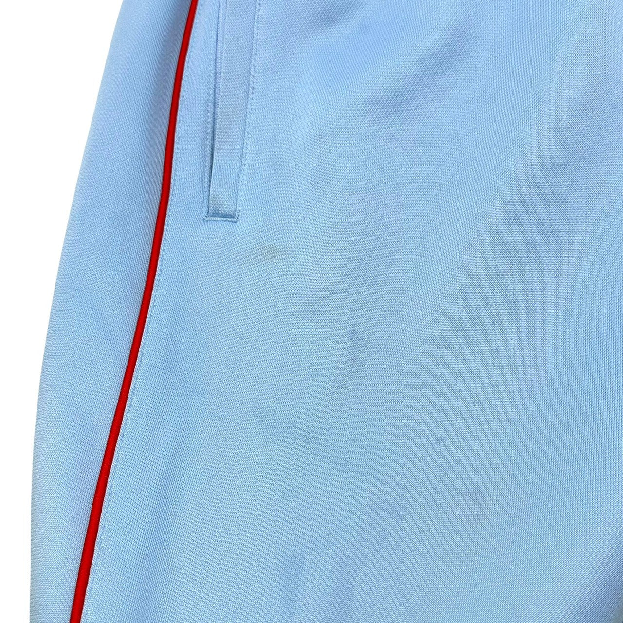 SUPREME(シュプリーム) 24SS Tricot Track Pant トリコ トラック パンツ L スカイブルー×レッド ロゴ ジャージ