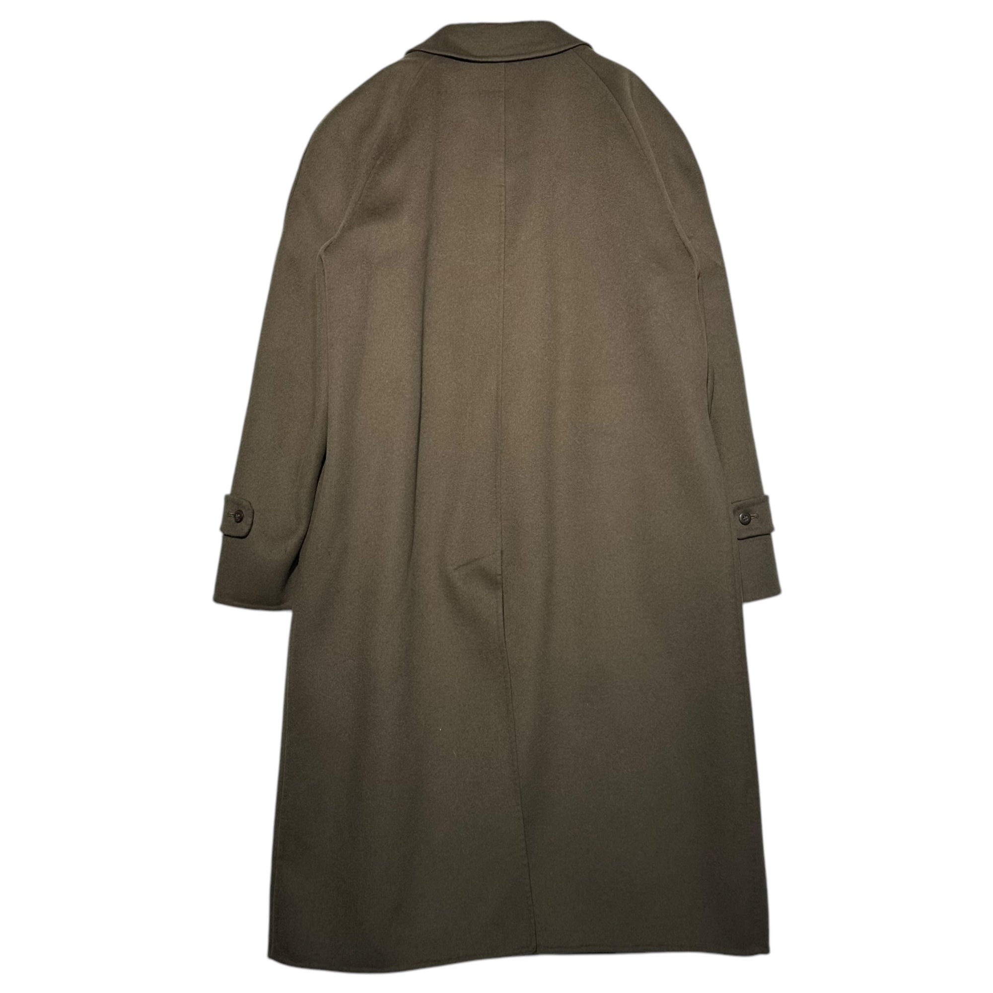 GIVENCHY(ジバンシィ) 90's Vintage stainless collar wool coat ヴィンテージ ステンカラー ウール コート M カーキ 90年代