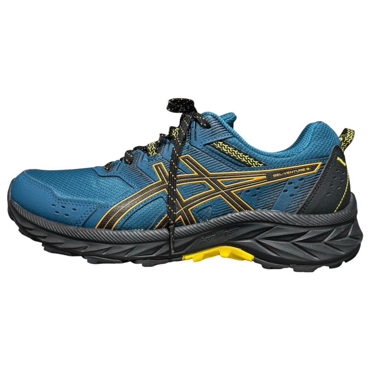 asics(アシックス) GEL-VENTURE 9 ゲルベンチャー9 1011B486 27cm ブルー×ブラック トレイルランニング シューズ スニーカー