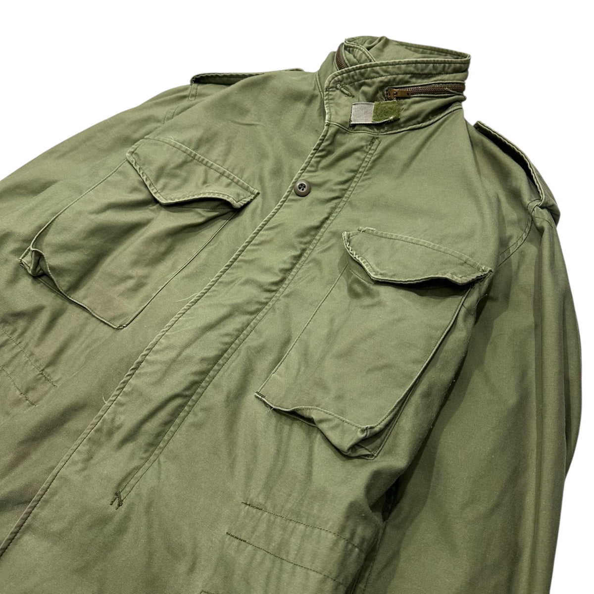 ALPHA INDUSTRIES(アルファ インダストリーズ) 1990's M-65 COAT, COLD WEATHER, FIELD ミリタリー フィールド ジャケット 8415-01-099-7839 MEDIUM-REGULAR オリーブ 90年代 USA製