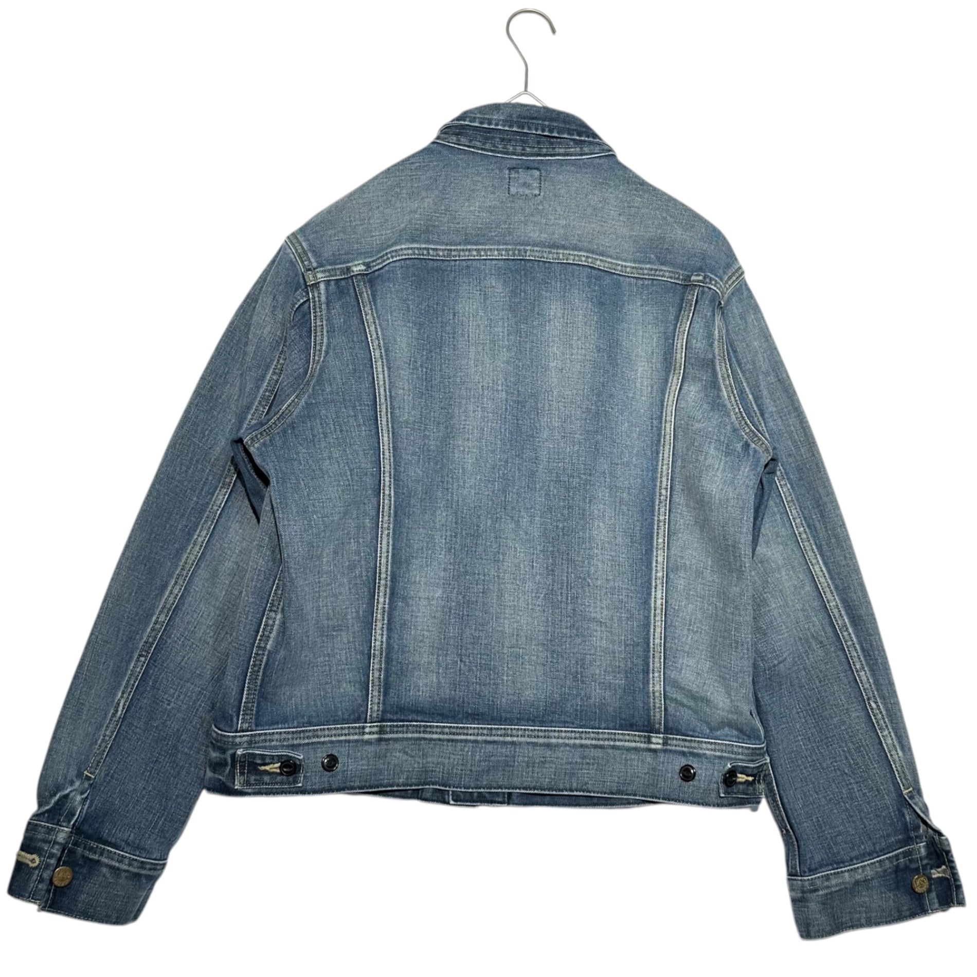 LEE(リー) 101J RIDERS JACKET 101-J ライダース ジャケット デニム ジャケット LM8100 L ライトインディゴ Gジャン
