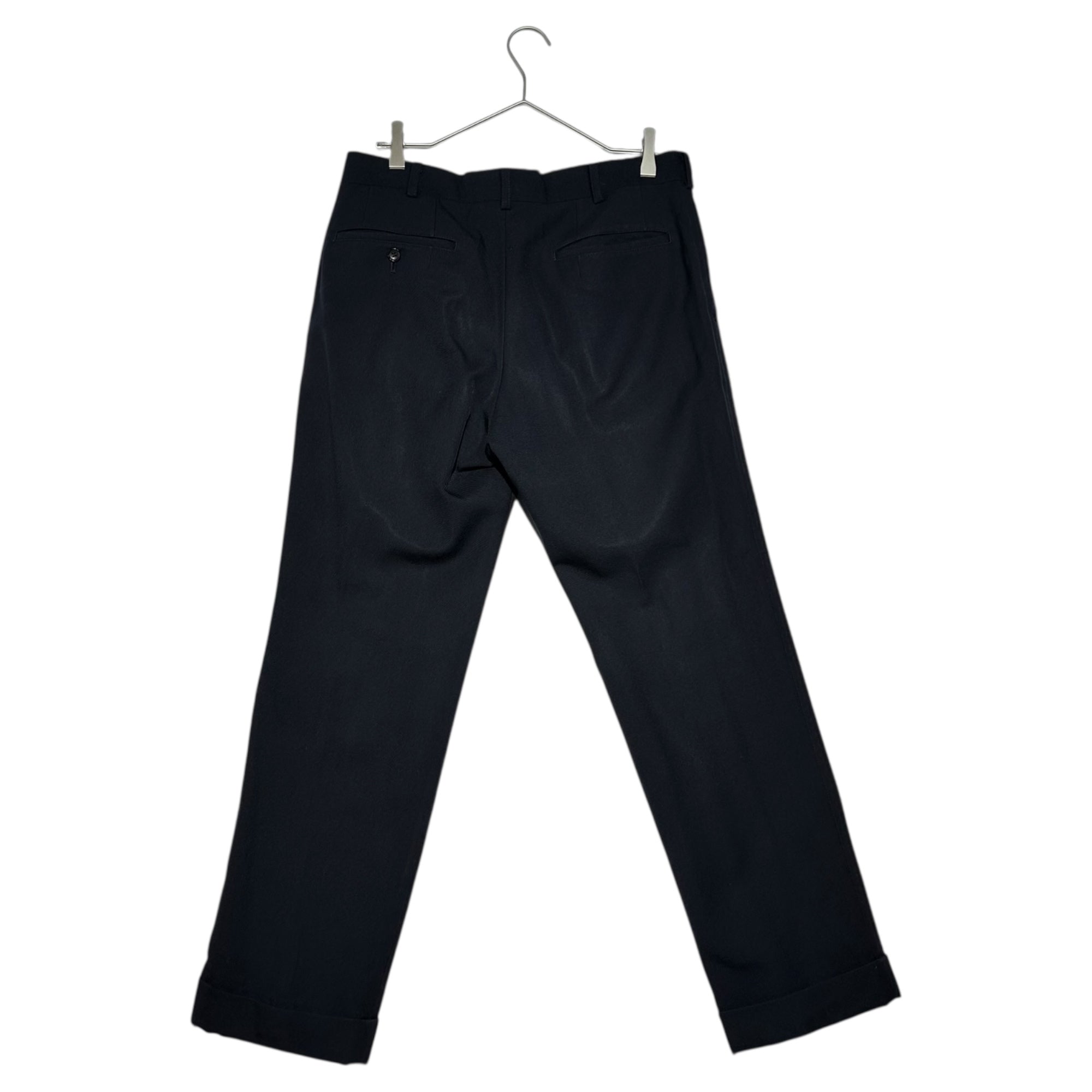 COMME des GARCONS HOMME(コムデギャルソンオム) 11AW Wool tapered slacks ウール テーパード スラックス HH-P051 M ネイビー AD2011