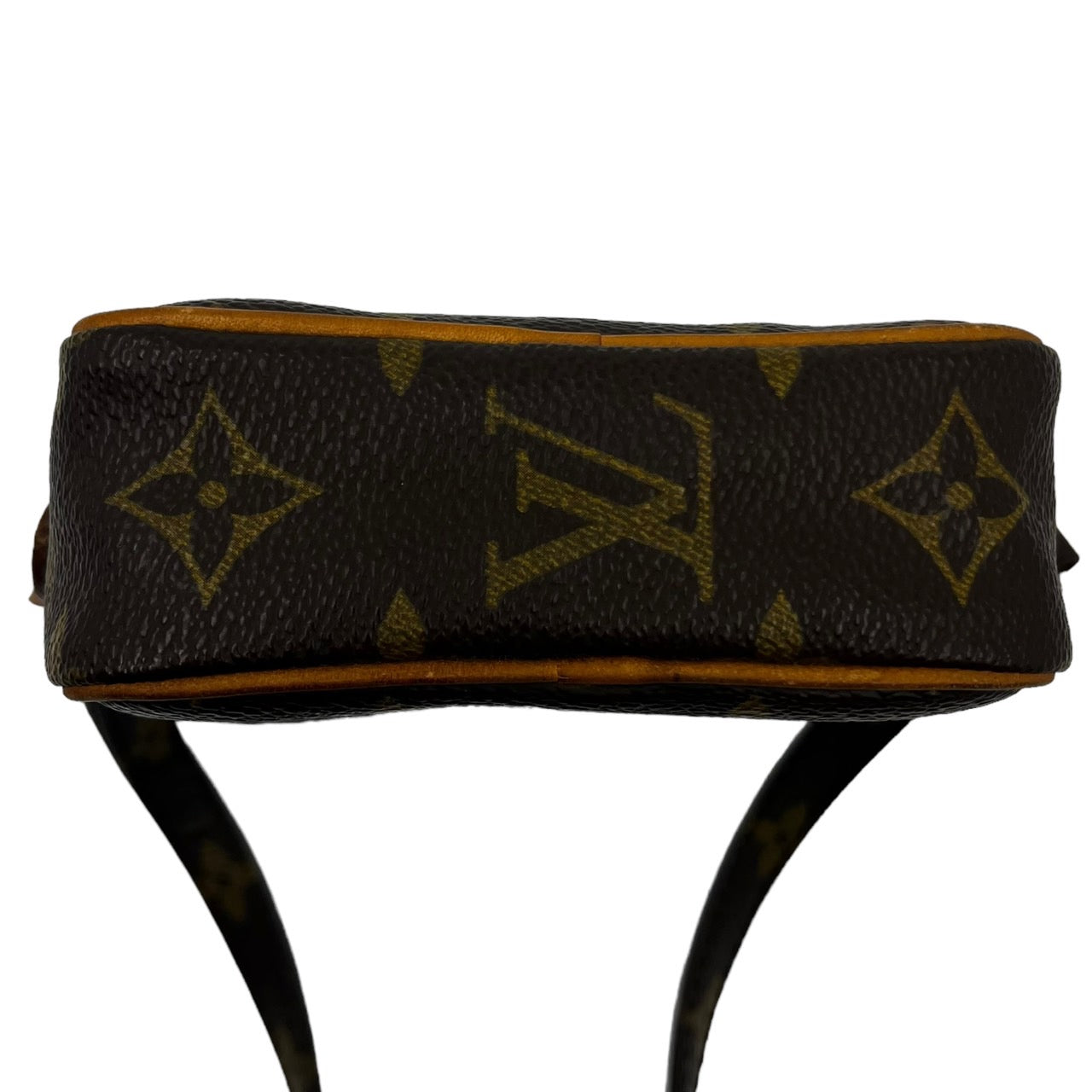 LOUIS VUITTON(ルイヴィトン) 89's mini danube/ミニダヌーブ/ポシェット/ポーチ/80s/VINTAGE/ヴィンテージ M45268 ブラウン 製造番号:8907SL