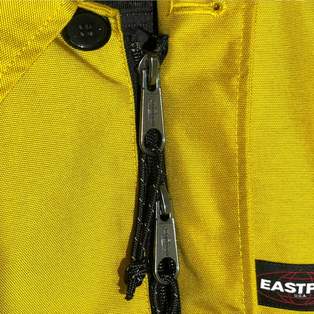 UNDERCOVER×EASTPAK(アンダーカバー×イーストパック) 21AW Nylon backpack coat ナイロン バックパック コート UC2A4307 2(実寸M程度) イエロー ステンカラー リュック ドッキング コラボ