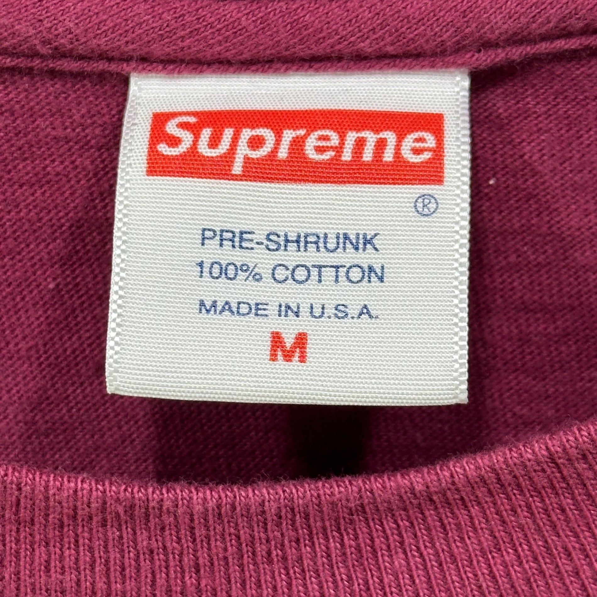 SUPREME(シュプリーム) 16AW Blade Joint Man Tee ブレード ジョイント マン Tシャツ M ボルドー 16FW