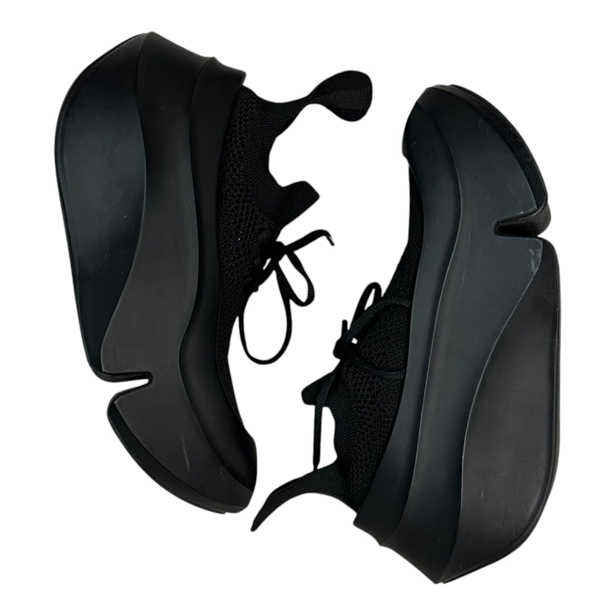 grounds(グラウンズ) ORCA Chunky-Sole Mesh Sneakers オルカ チャンキーソール メッシュ スニーカー 26cm ブラック