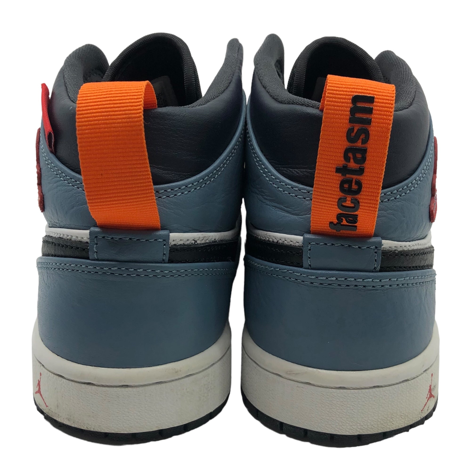 NIKE × FACETASM(ナイキ×ファセッタズム) Jordan1 Mid Fearless Facetasm ジョーダン1 ファセッタズム CU2802-100 25.5cm ホワイト×ブルー 箱付