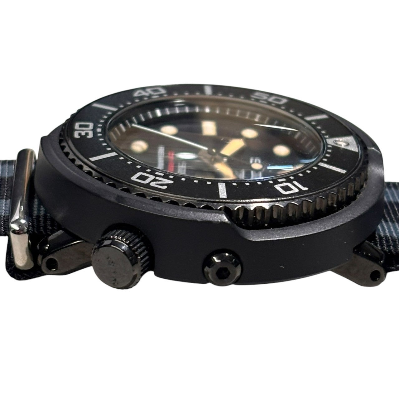 SEIKO(セイコー) FREEMANS SPORTING CLUB Prospex watch フリーマンズ スポーティング クラブ プロスペックス 腕時計 V147-0BC0 ブラック 箱・純正ベルト付