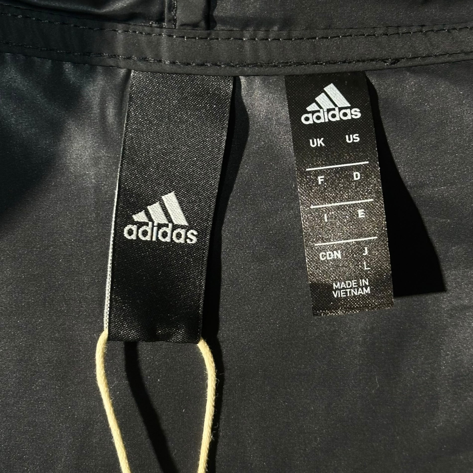 adidas(アディダス) Tech Parka テック パーカー ロング コート FI4659 L ブラック 参考定価13,000円+税