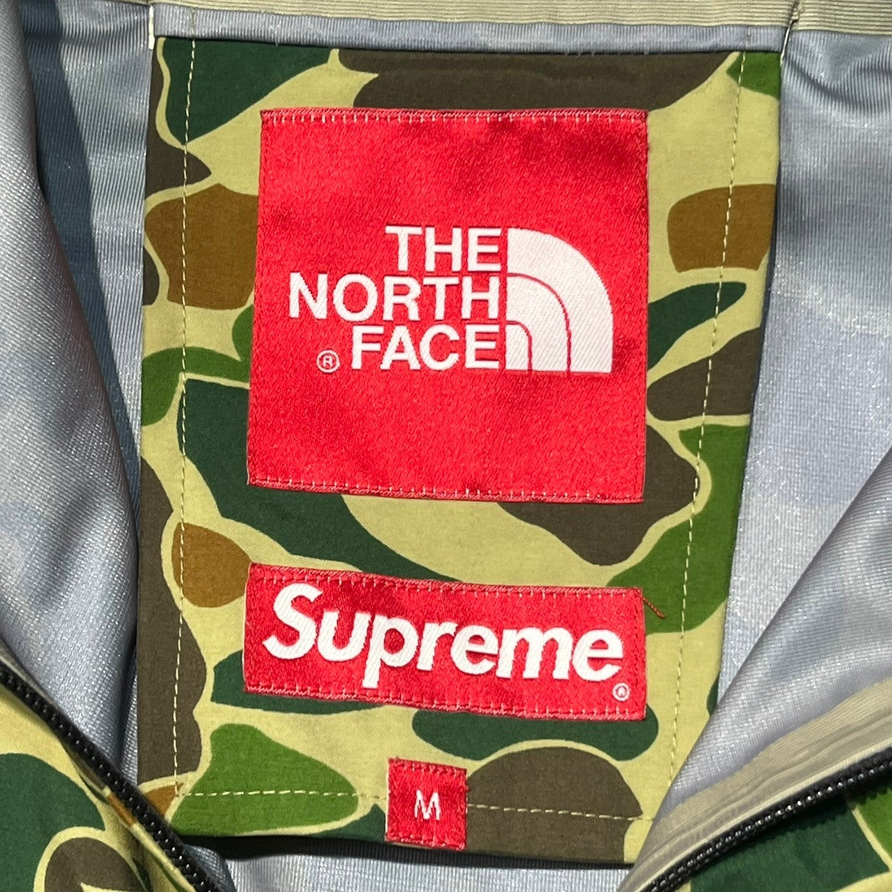 SUPREME×THE NORTH FACE(シュプリーム×ノースフェイス) 10SS EXPEDITION PULLOVER JACKET エクスペディション プルオーバージャケット NP01099 M カーキ