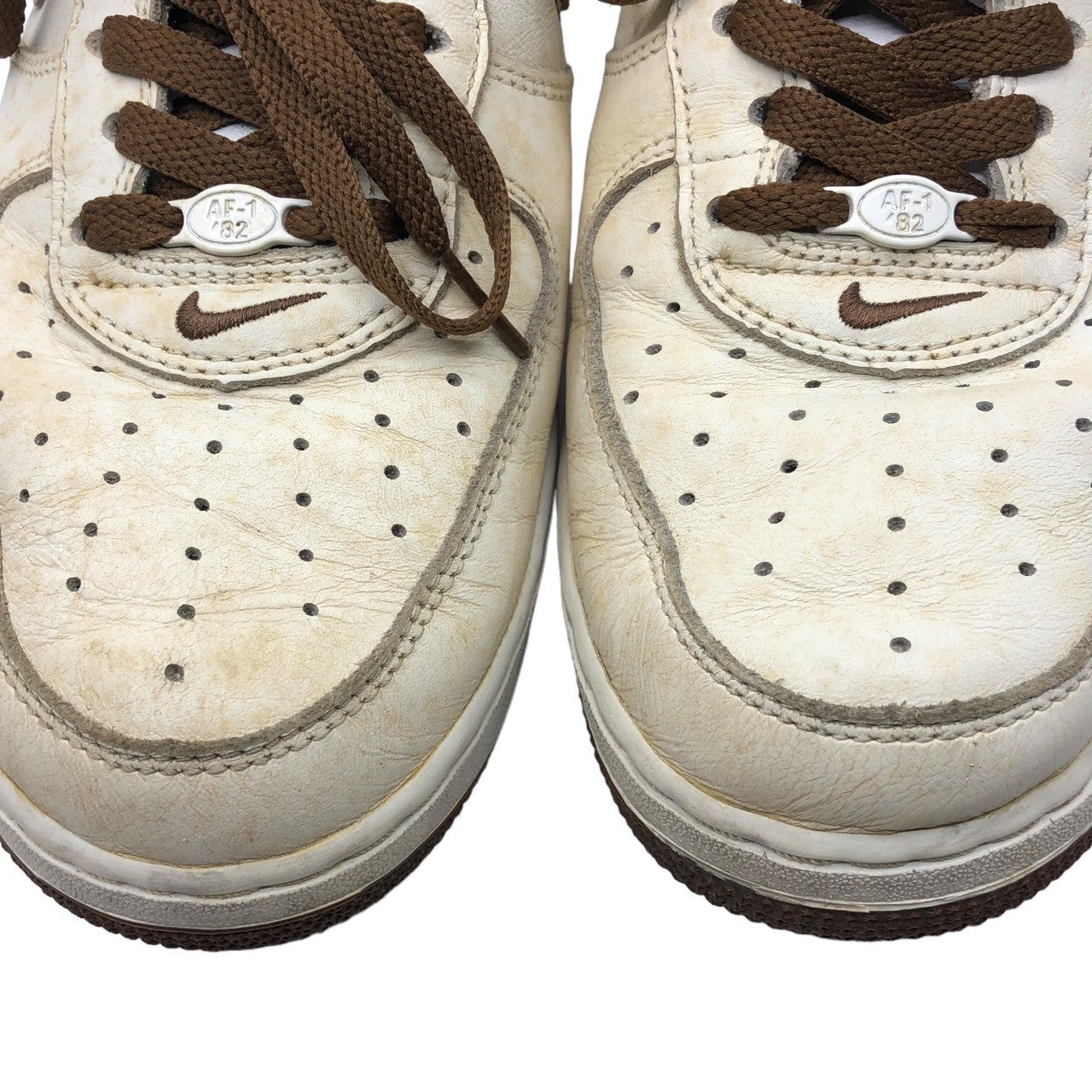 NIKE(ナイキ) 2003's AIR FORCE 1 LOW NYC エアフォース ワン 306509-121 28.5cm ホワイト×ブラウン