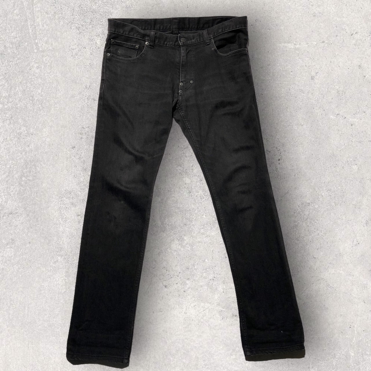 NUMBER (N)INE(ナンバーナイン) 06AWスキニーデニムパンツ F06-NP017 4×30 ブラック 06AW NOIR期