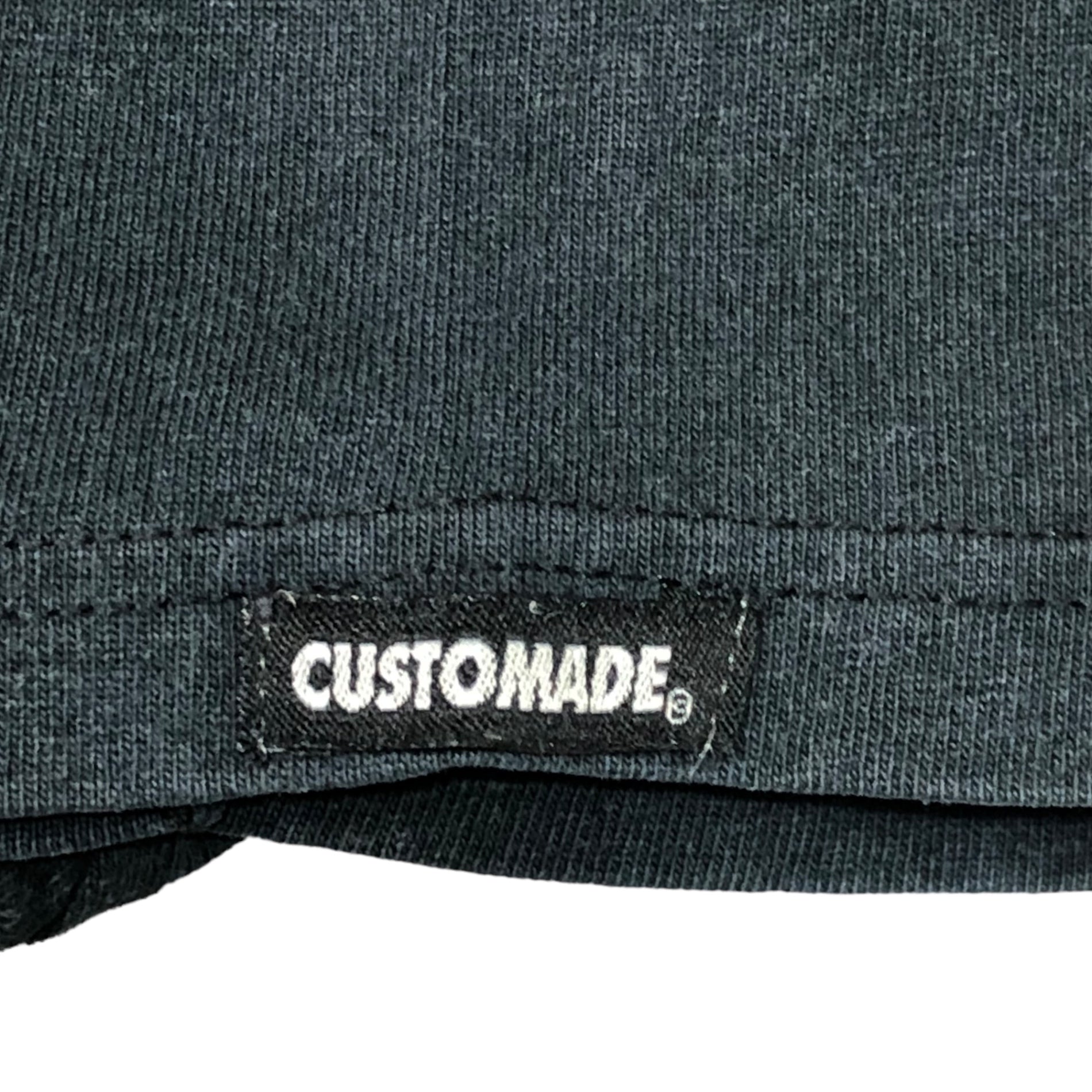 STUSSY(ステューシー) 00's CUSTOMADE back skull Tシャツ バックスカル SIZE FREE ブラック OLD STUSSY
