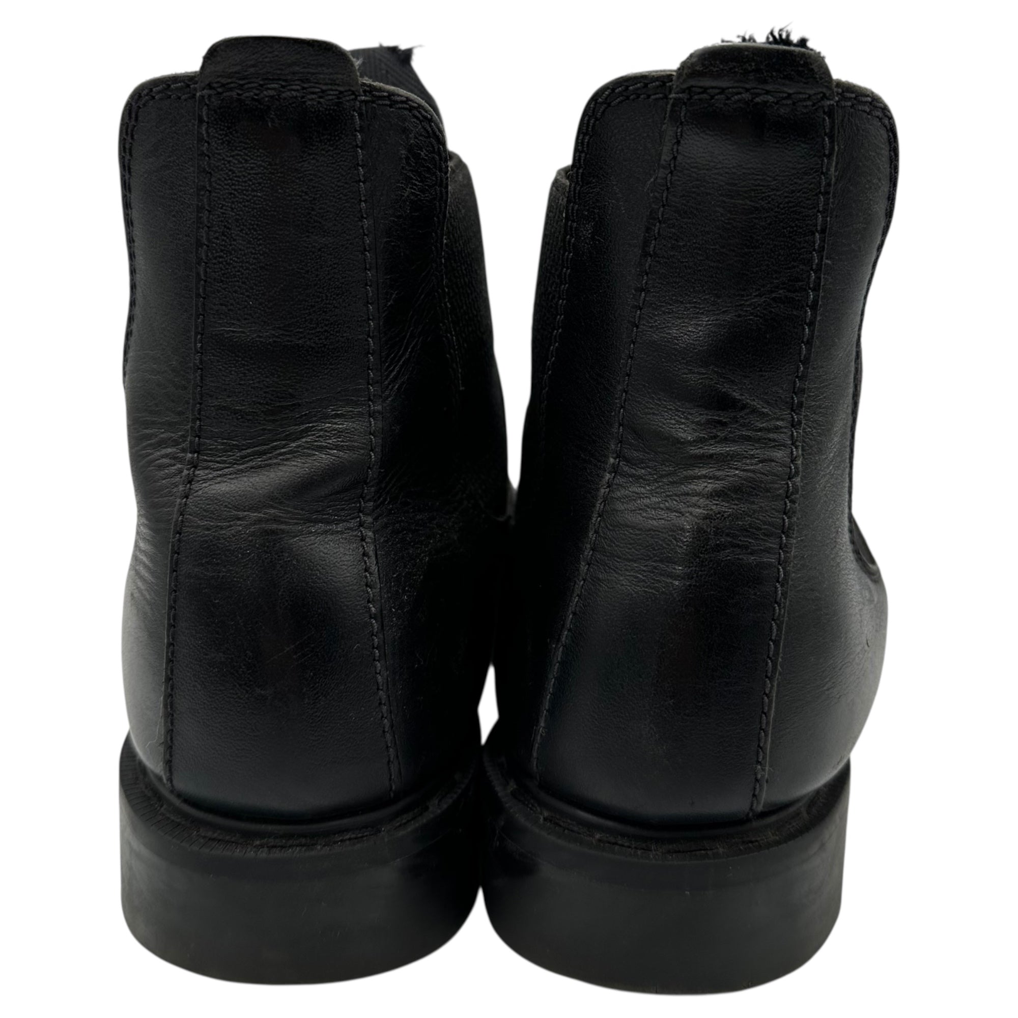 SOLOVAIR × MHL(ソロヴェアー × エムエイチエル マーガレットハウエル) Side-Gore Plain Toe サイドゴア プレーントゥ ブーツ 6(24~24.5cm程度) ブラック