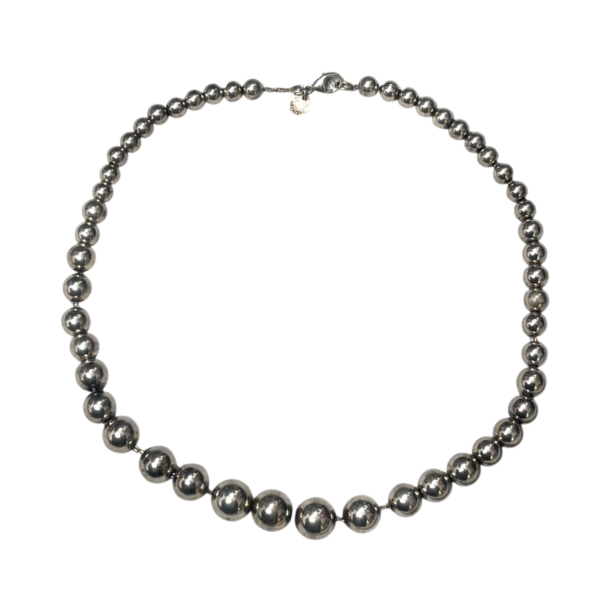 正規品　Tiffany ティファニー　ハードウェア　ボール　ネックレス　シルバー TIFFANY & CO.(ティファニー) Hardware Ball Necklace ハードウェア