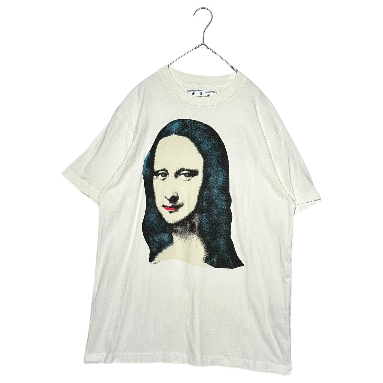 Off-White(オフホワイト) 20SS Mona Lisa Graphic Print T-Shirt モナリザ グラフィック プリント Tシャツ OMAA038E20JER010 XXS ホワイト