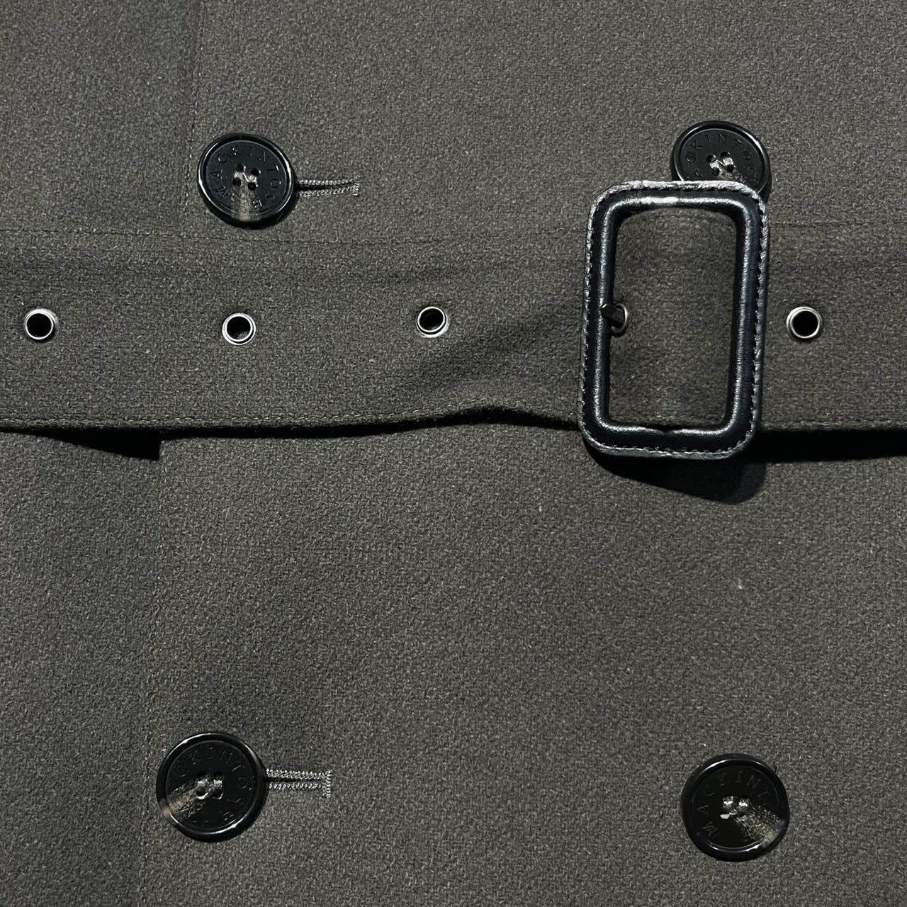 MACKINTOSH(マッキントッシュ) メルトンショートトレンチコート/FETLAR GM-1014F 38(Mサイズ程度) オリーブ 完売品
