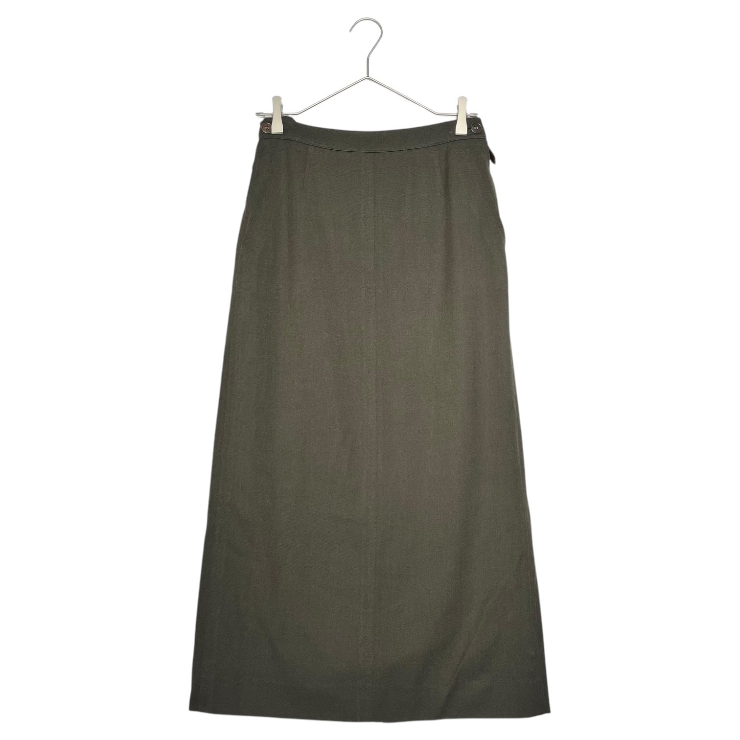 HERMES(エルメス) By Margiela Wool cotton long skirt マルジェラ期 ウール コットン ロング スカート 36(S程度) ブラウン エルメスジャポンタグ