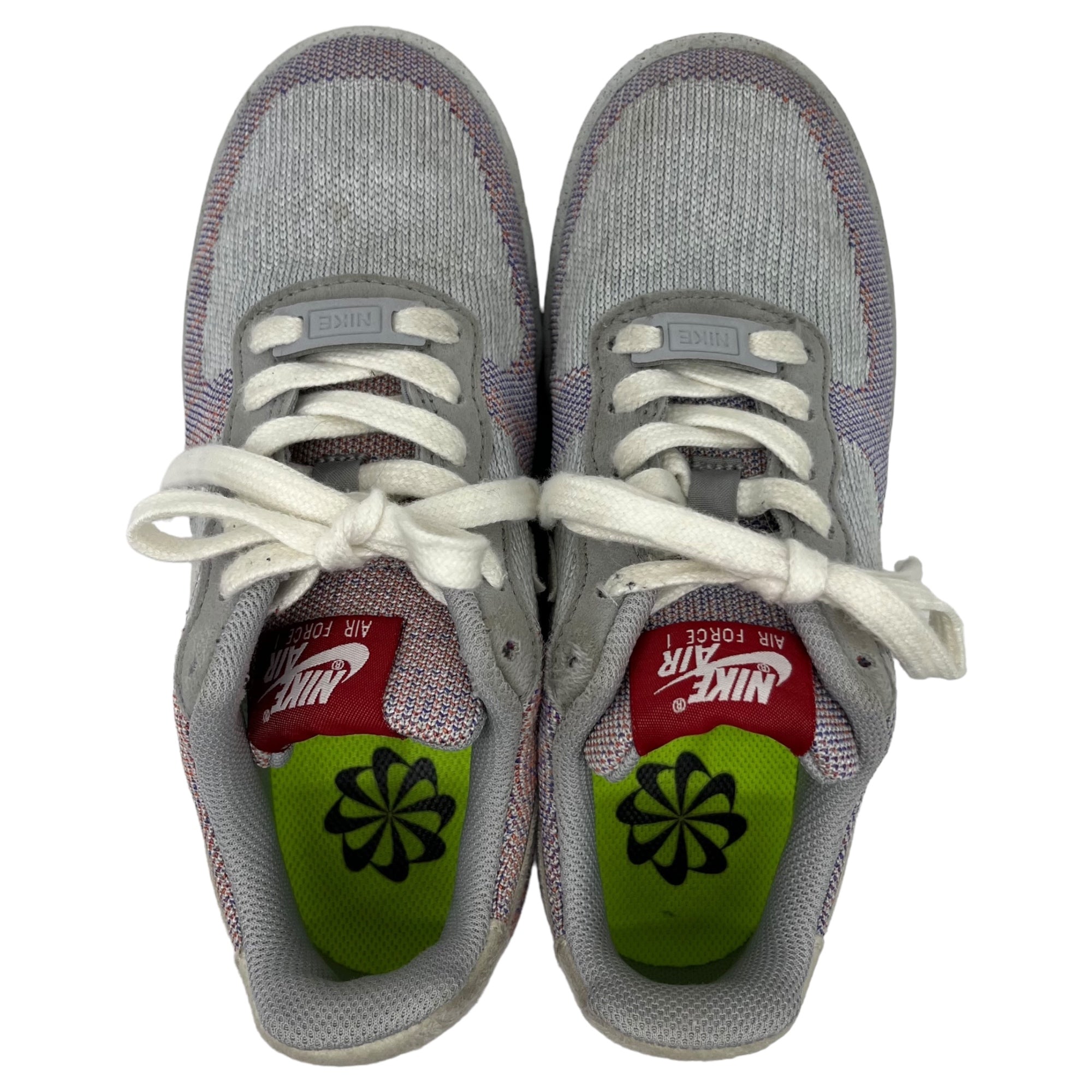 NIKE(ナイキ) Air Force 1 Crater Low White Sail Grey (GS) エアフォース1 ロー DH3375-002 22.5cm グレー ローカット スニーカー