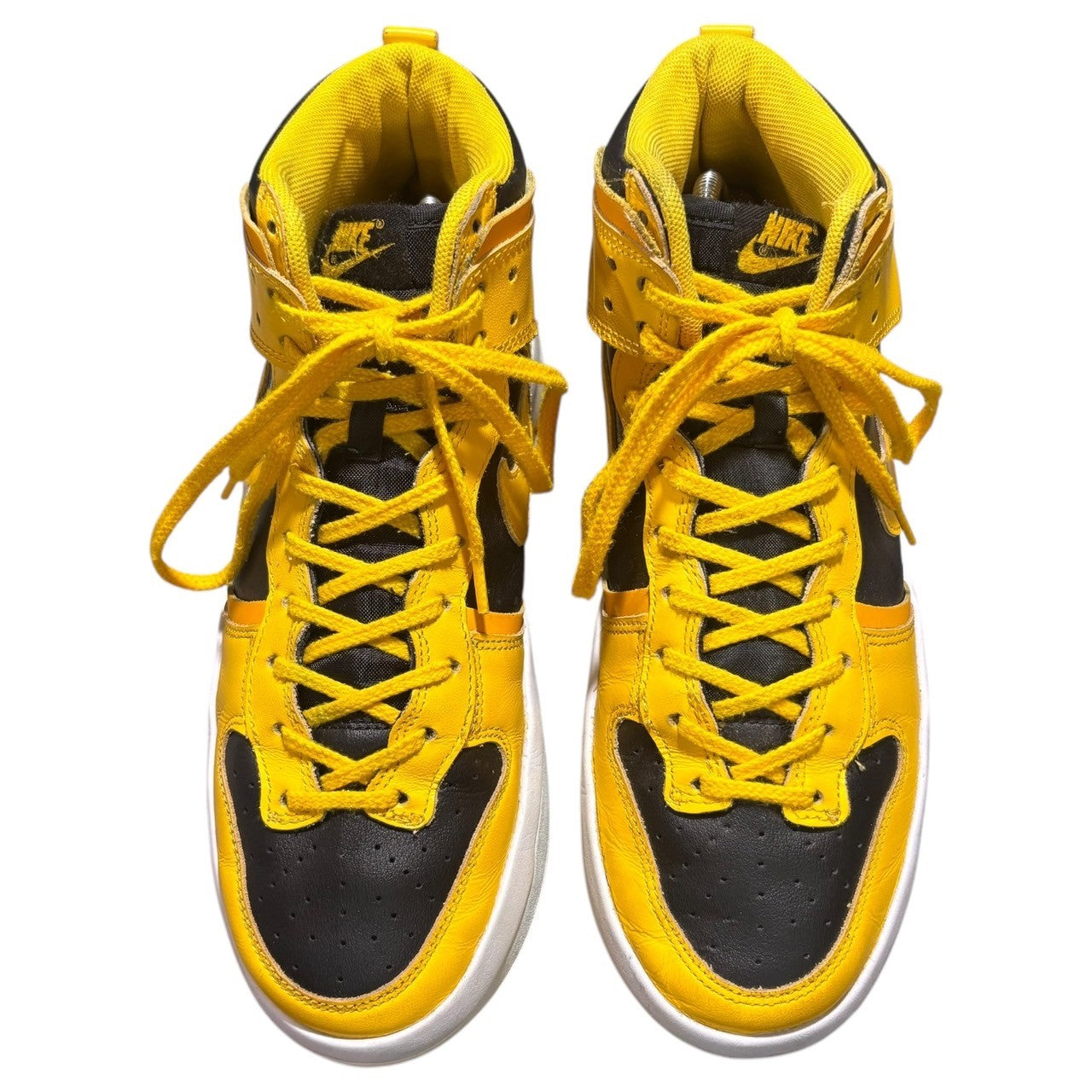 NIKE(ナイキ) WMNS DUNK HIGH UP ウィメンズ ダンク ハイアップ DH3718-001 26cm ブラック/ユニバーシティゴールド/ホワイト/バーシティメイズ