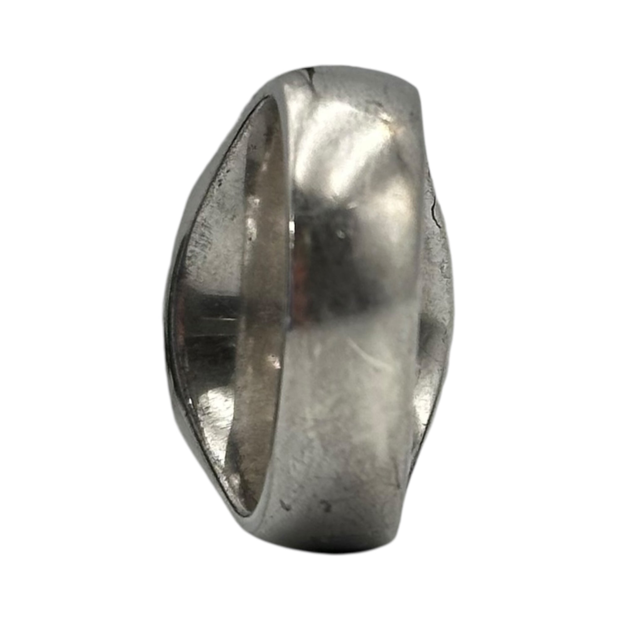 TOM WOOD(トムウッド) Cushion Satin Ring クッション サテン リング R74HSNA02S925 64(24号) シルバー シグネット