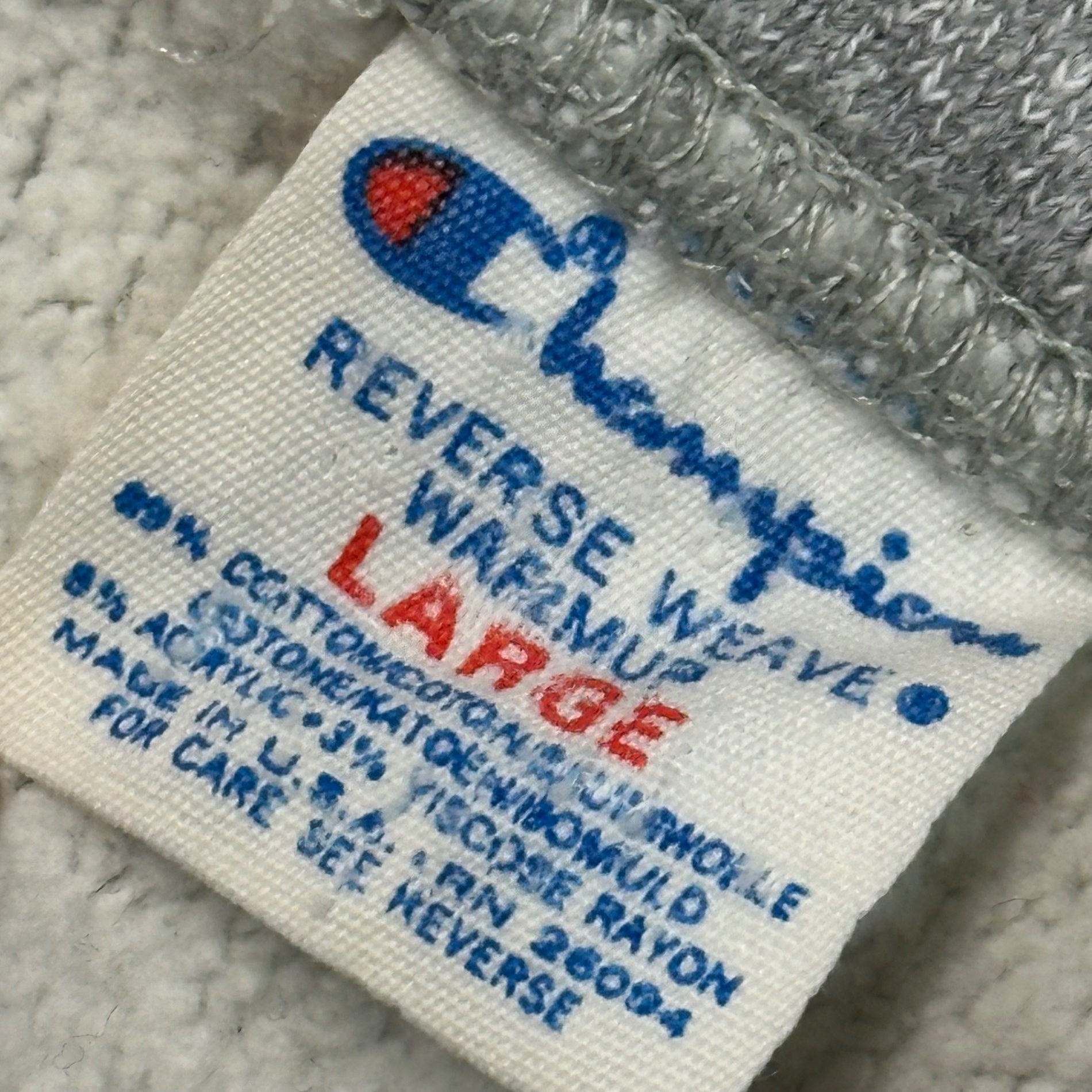 Champion(チャンピオン) 80's "USMA" REVERSE WEAVE HOODIE ヴィンテージ リバースウィーブ パーカー L グレー 80年代 トリコタグ