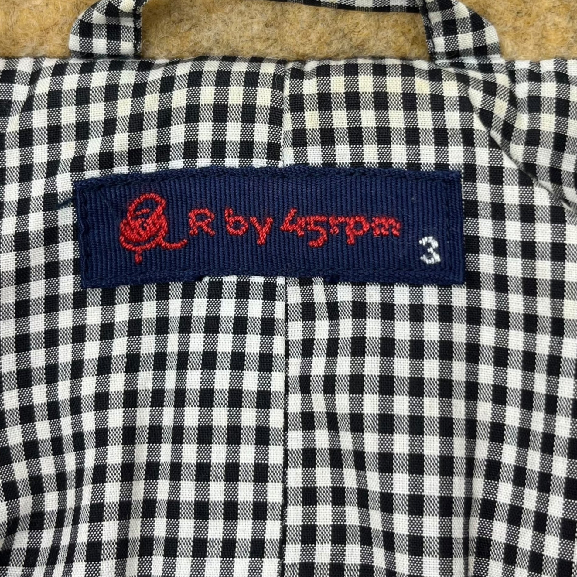R by 45rpm(アールバイフォーティファイブアールピーエム) Wool felt chester coat ウール フェルト チェスター コート 3 ベージュ