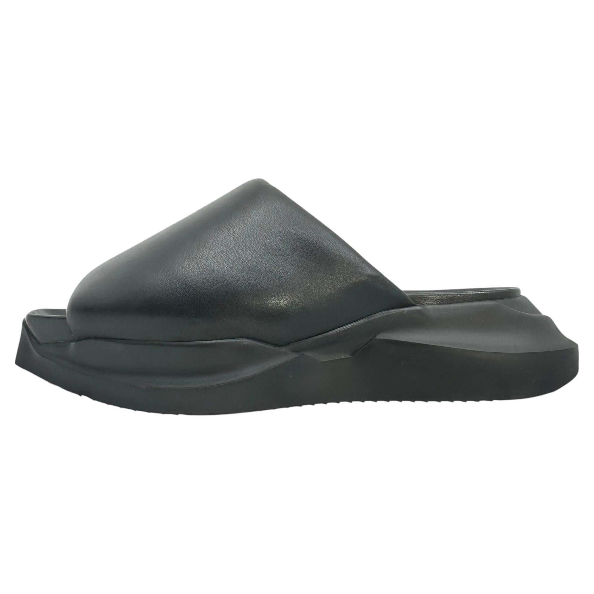 Rick Owens(リックオウエンス) GETH PUFFER SLIDE ゲス 中綿 スライド サンダル RU01C4817LLP 43(27.5~28.0cm程度) ブラック