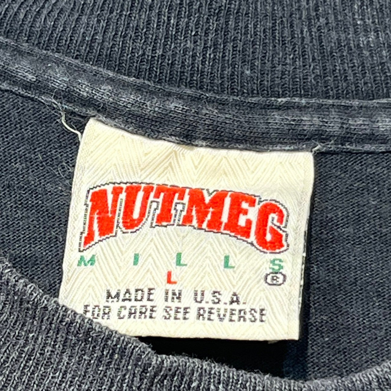 vintage(ヴィンテージ) 90's NUTMEG MUHAMMAD ALI Tee モハメド アリ Tシャツ 90年代 L ブラック×ブラウン×レッド