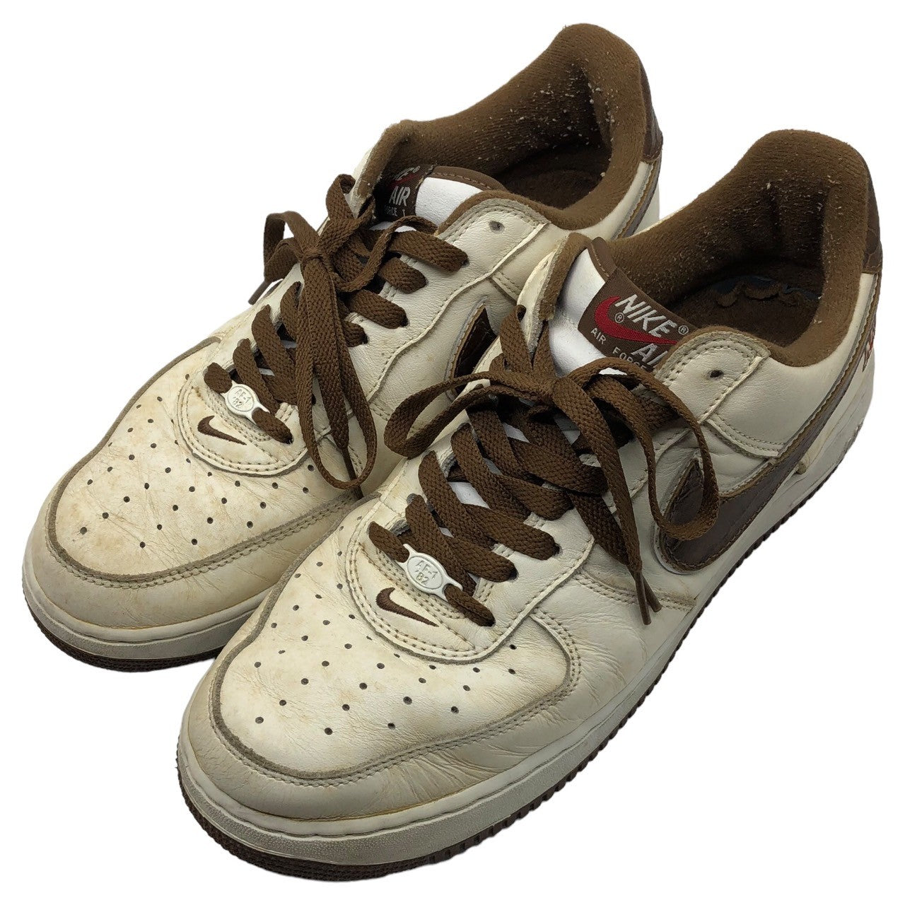 NIKE(ナイキ) 2003's AIR FORCE 1 LOW NYC エアフォース ワン 306509-121 28.5cm ホワイト×ブラウン