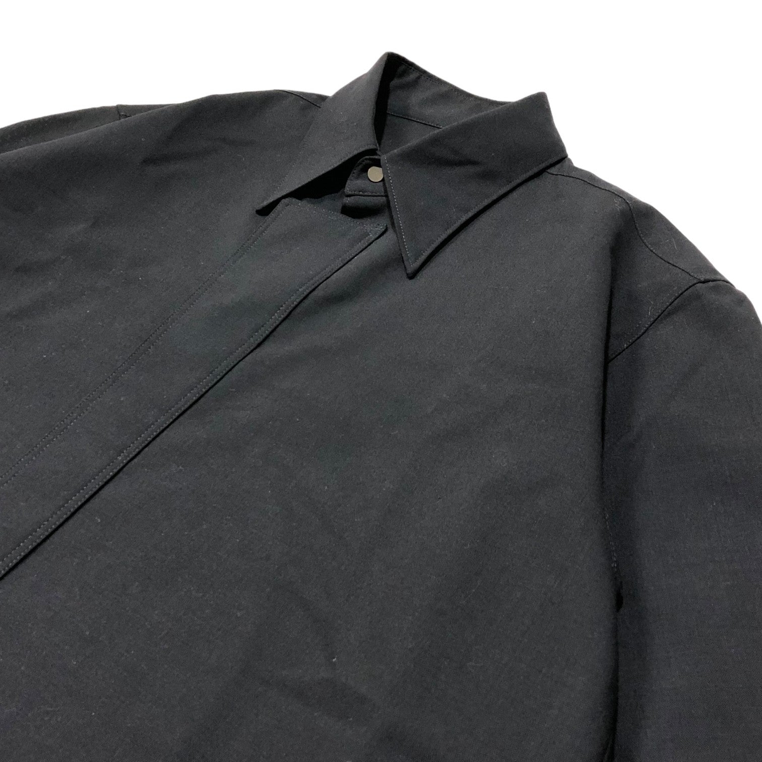 IRENISA(イレニサ) 23SS ORNAMENTAL FLY FRONT SHIRT オーナメントフライ フロントシャツ IH-23SS-B006-MT SIZE 2(M) ダークネイビー