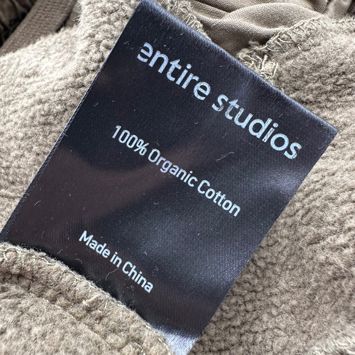 entire studios(エンタイアスタジオ) UTILITY SWEATS ユーティリティスウェットパンツ カーゴパンツ ES2341 PO0130 S カーキ