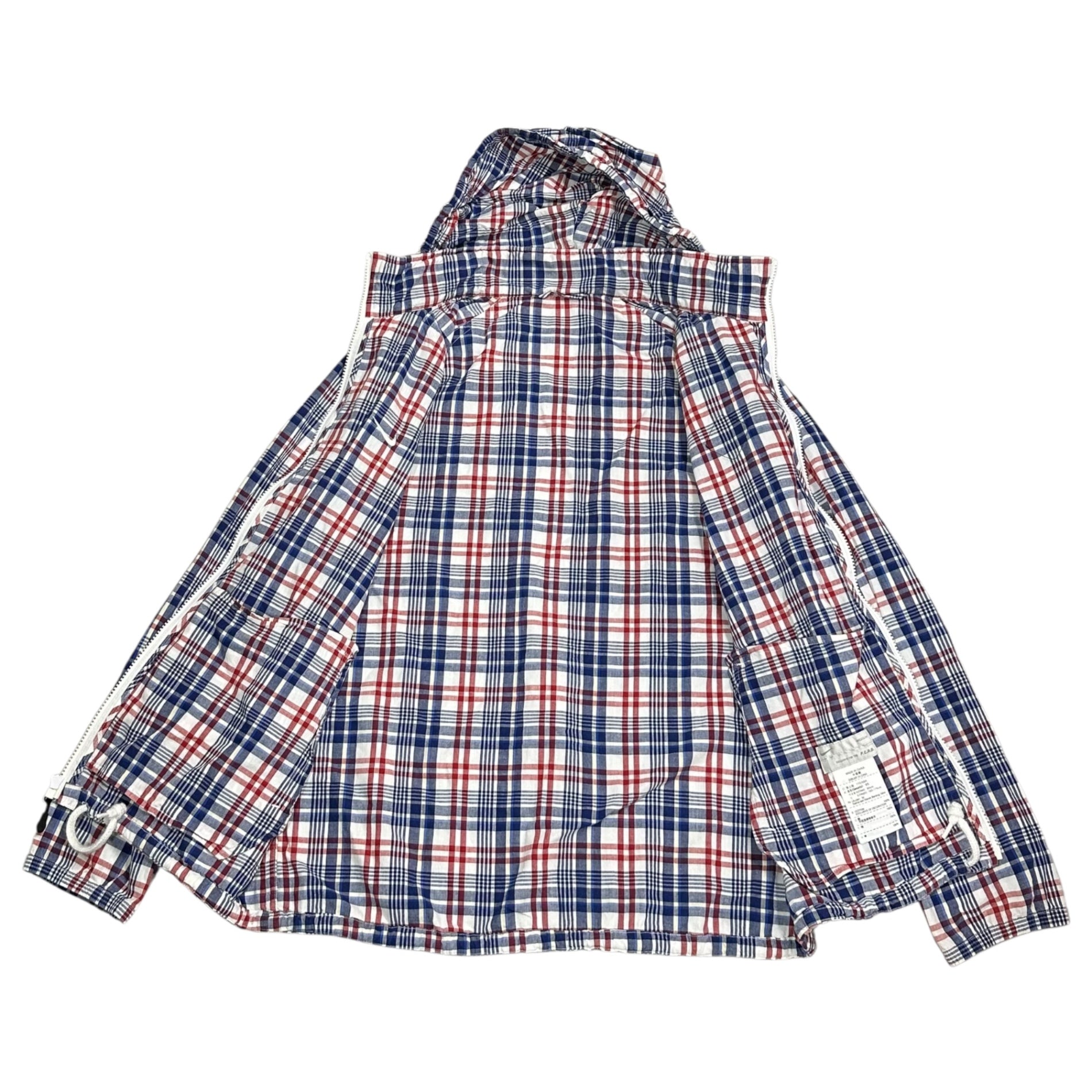 F.C.Real Bristol FCRB(エフシーレアルブリストル) Plaid zip-up and shorts set-up チェック柄 ジップアップ & ショーツ セットアップ 503136-101 M トリコロールカラー