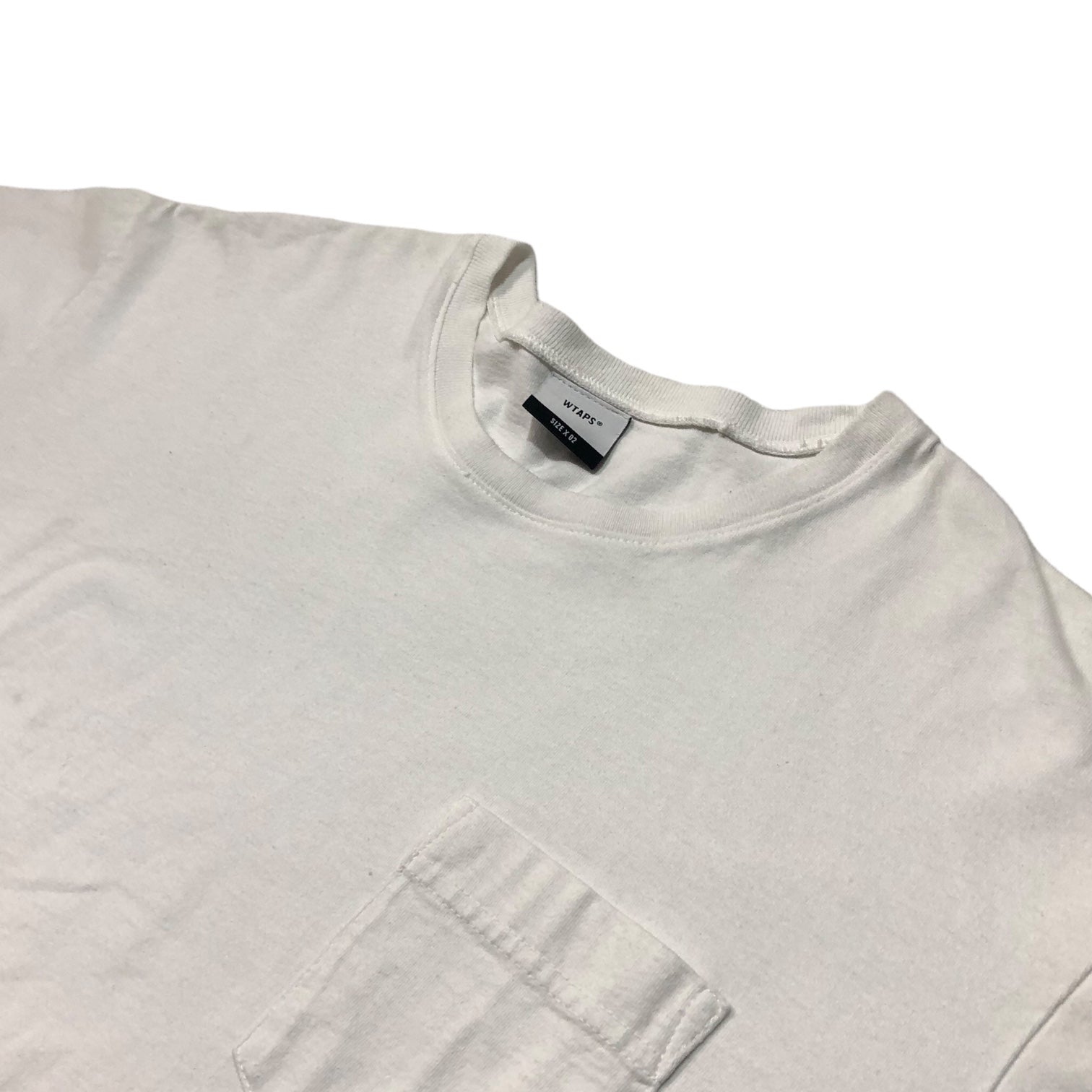 WTAPS(ダブルタップス) 20SS BLANK SS 05 USA/TEE/ブランク/Tシャツ/ポケT 201ATDT-CSM06 SIZE 02(M) ホワイト