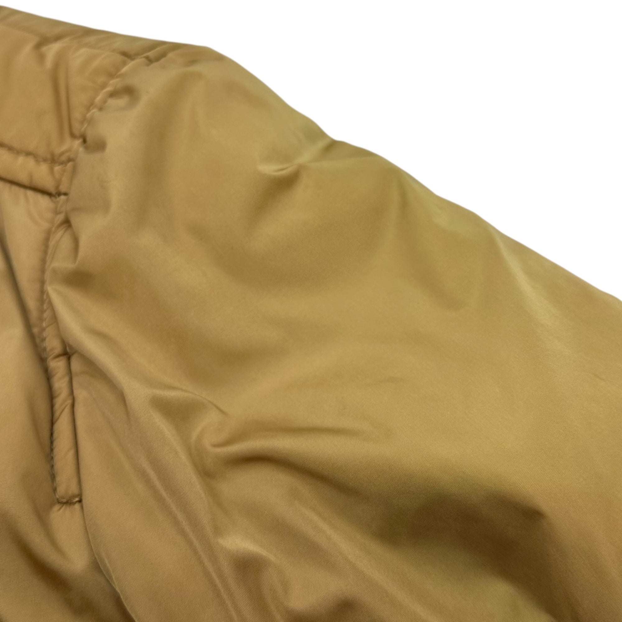 BURBERRY BLUE LABEL(バーバリーブルーレーベル) Cotton ribbed jacket 中綿 リブ ジャケット FCF50-598-50 38(M程度) ブラウン