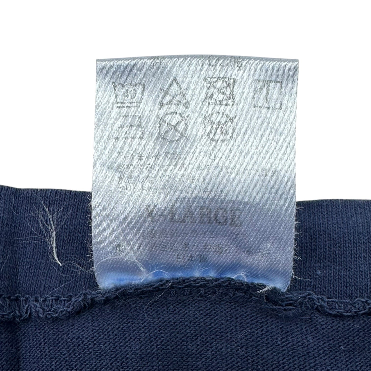 STANDARD CALIFORNIA(スタンダード カリフォルニア) SD US Cotton Logo Baseball T コットン ロゴ ベースボール 長袖 Tシャツ TSBLC090 XL ネイビー