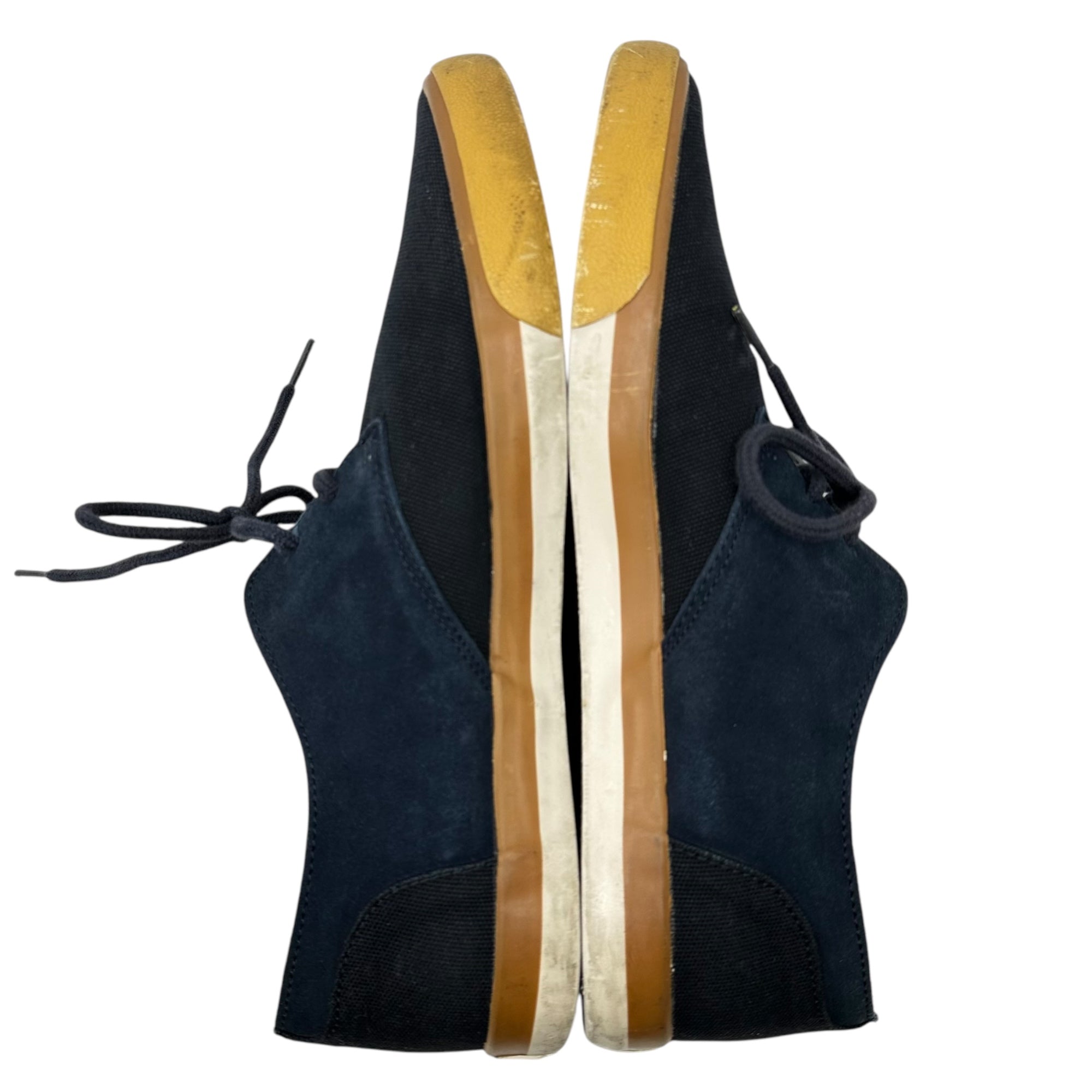 COMME des GARCONS SHIRT×POINTER(コムデギャルソンシャツ×ポインター) 12SS CHESTER キャンバス スウェード スニーカー 28cm ネイビー シューズ