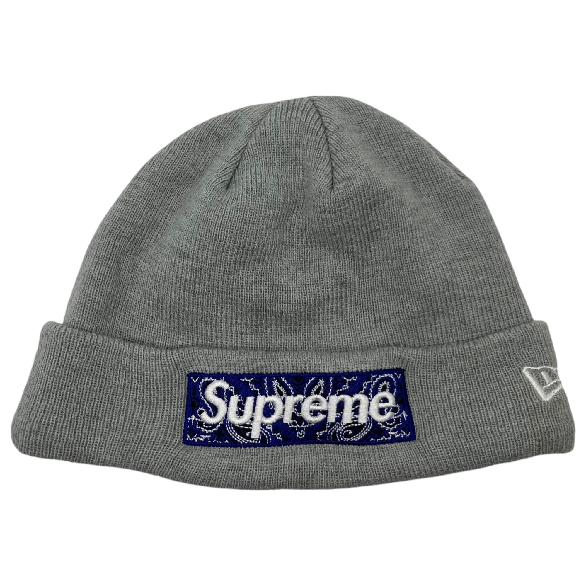 SUPREME×NEW ERA(シュプリーム×ニューエラ) Box Logo Beanie bandana ボックスロゴ ビーニー バンダナ