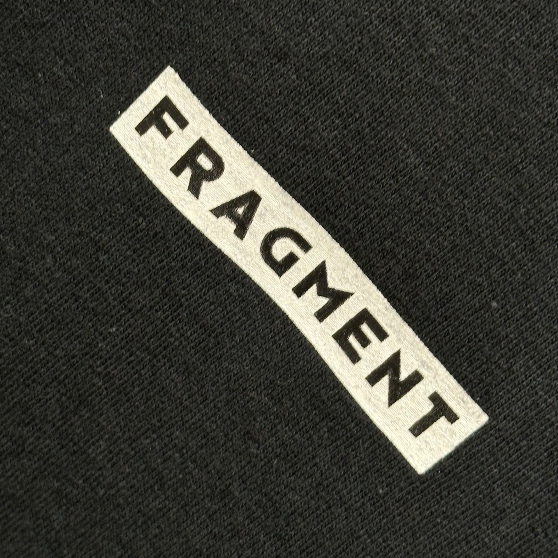 FRAGMENT DESIGN×THE FACE (フラグメントデザイン×ザフェイス) 2020AW FRGMT LONG SLEEVE T-SHIRT 01 長袖 Tシャツ 01 表記消(L程度) ブラック×レッド TOKION限定発売