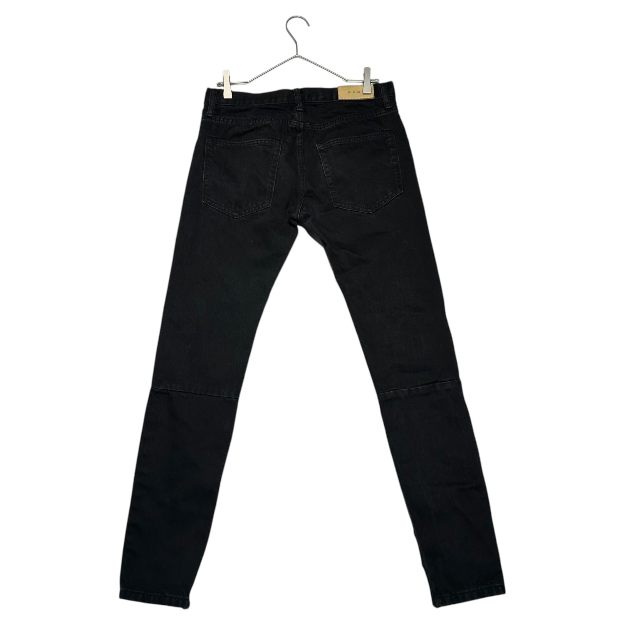 mnml(ミニマル) Damaged Skinny Pants ダメージ加工 スキニー パンツ 29 ブラック