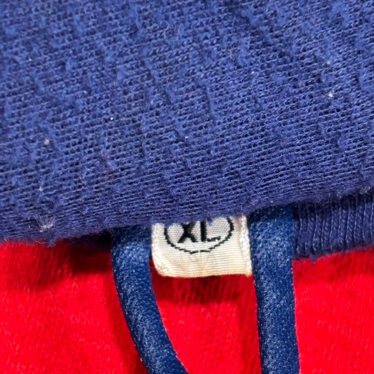 Patagonia(パタゴニア) 80's Quilt Again Half Zip Pullover キルト アゲイン ハーフジップ プルオーバー XL ネイビー×レッド 80年代 ヴィンテージ ジャケット
