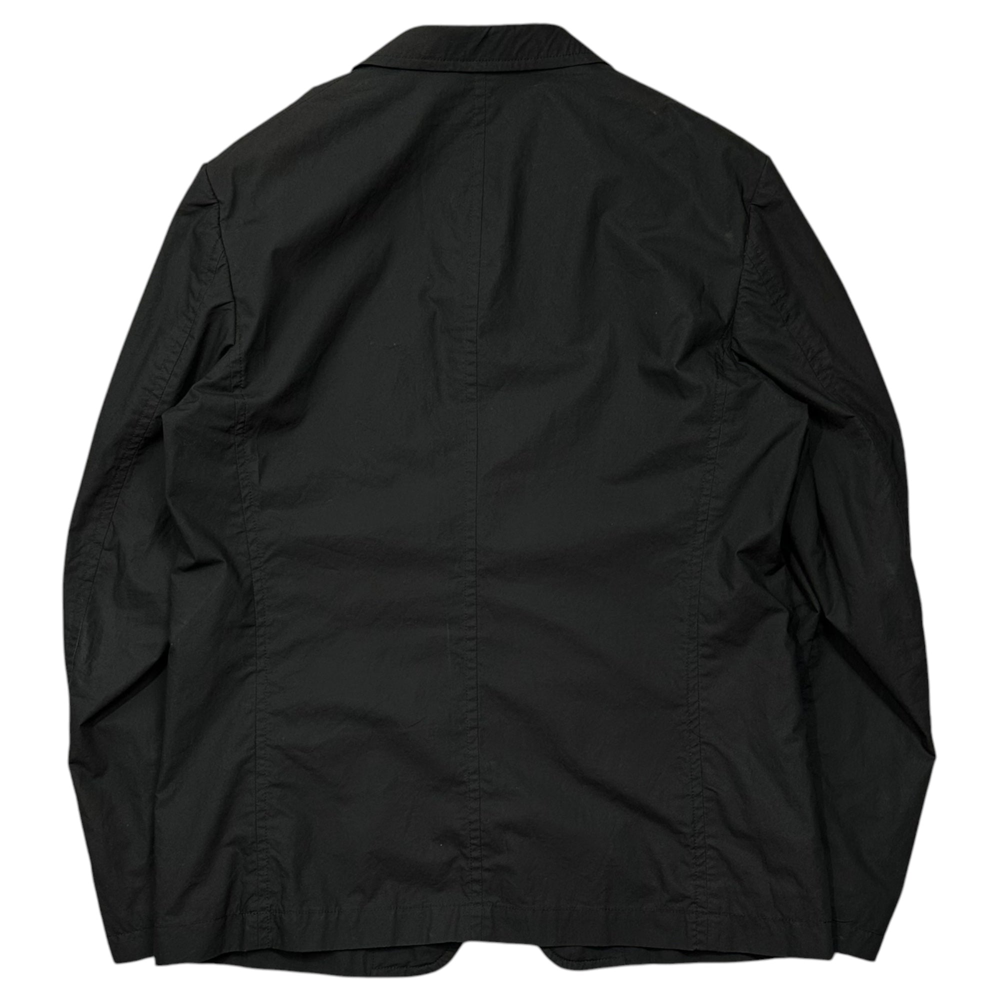 COMME des GARCONS HOMME(コムデギャルソンオム) 2010's Cotton Basic Tailored Jacket コットン ベーシック テーラード ジャケット HE-J133 L ブラック AD2009
