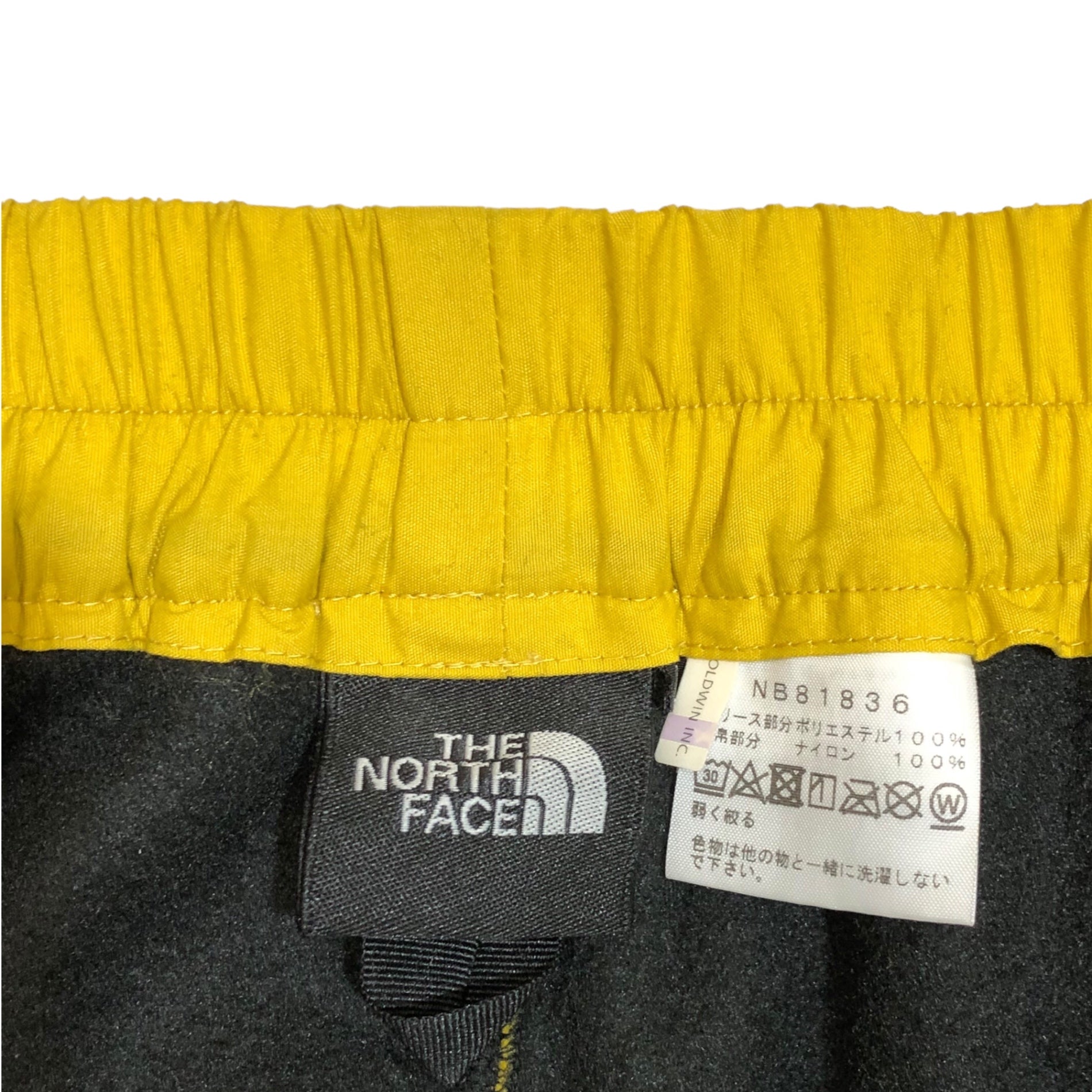 THE NORTH FACE(ノースフェイス) Denali Slip-on Pant デナリ スリッポン パンツ NB81836 イエロー×ブラック XL