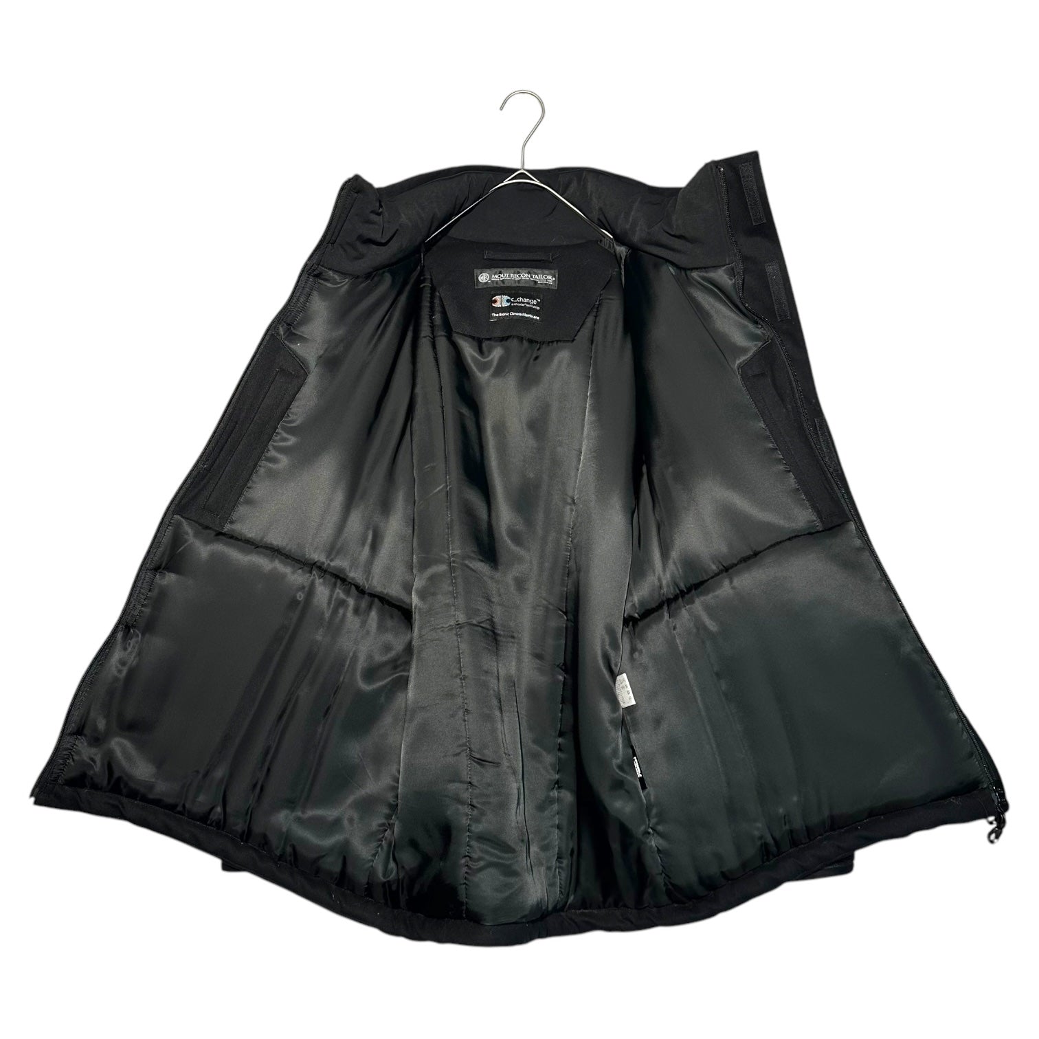 MOUT RECON TAILOR(マウトリーコンテーラー) 19AW Insulation Shooting Jacket インサレーション シューティング ジャケット MOUT-19AW-001 44(S程度) ブラック schoeller社 c_change 中綿 マウンテンパーカー