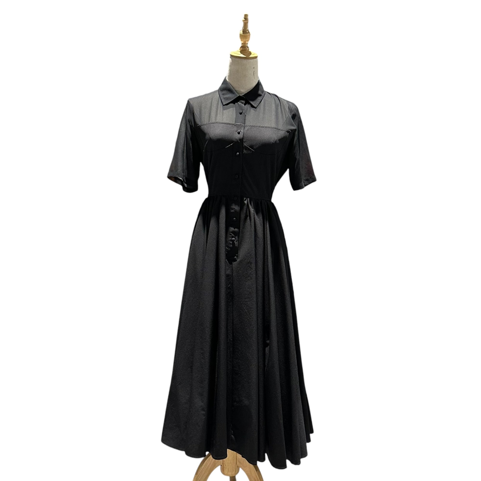 AMERI(アメリ) 2021SS CORSET DOCKING DRESS コルセットドッキングドレス ワンピース 01110541040 S ブラック