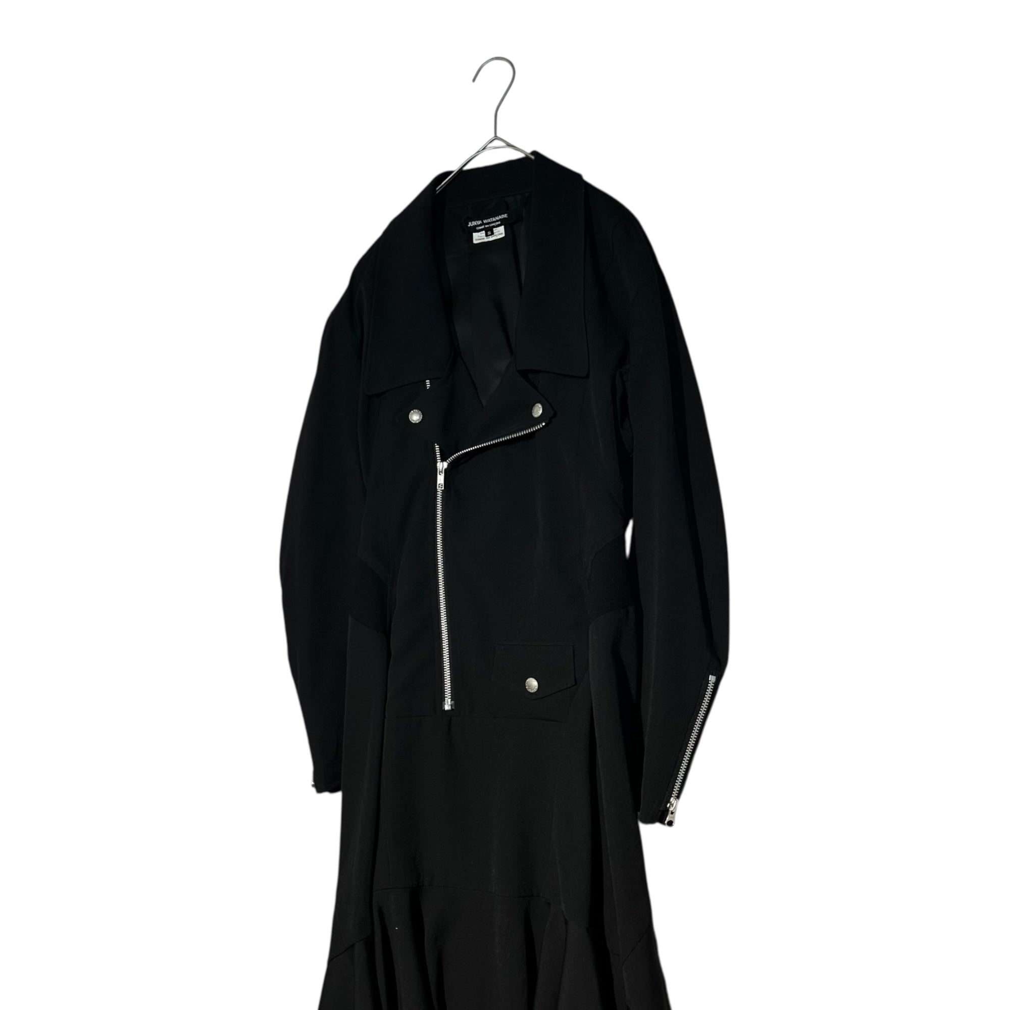 COMME des GARCONS JUNYA WATANABE(コムデギャルソンジュンヤワタナベ) 13AW Double Rider Dress ダブル ライダース ワンピース JL-O029 S ブラック AD2013