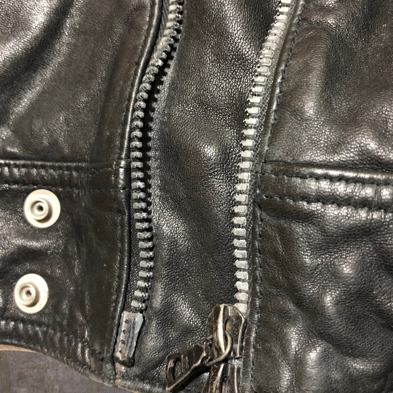 BLUE WORK(ブルーワーク) ラムレザーダブルライダースジャケット 54-08-54-08103 L ブラック