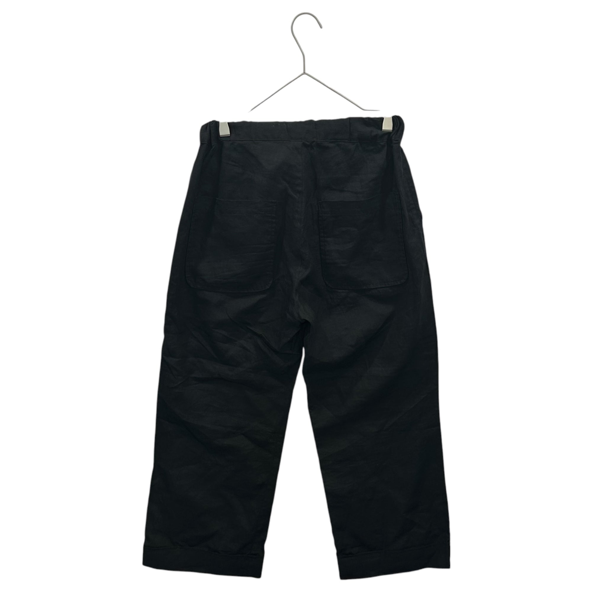 ARTS&SCIENCE(アーツアンドドサイエンス) Linen Wide Pants リネン ワイド パンツ 1 ブラック