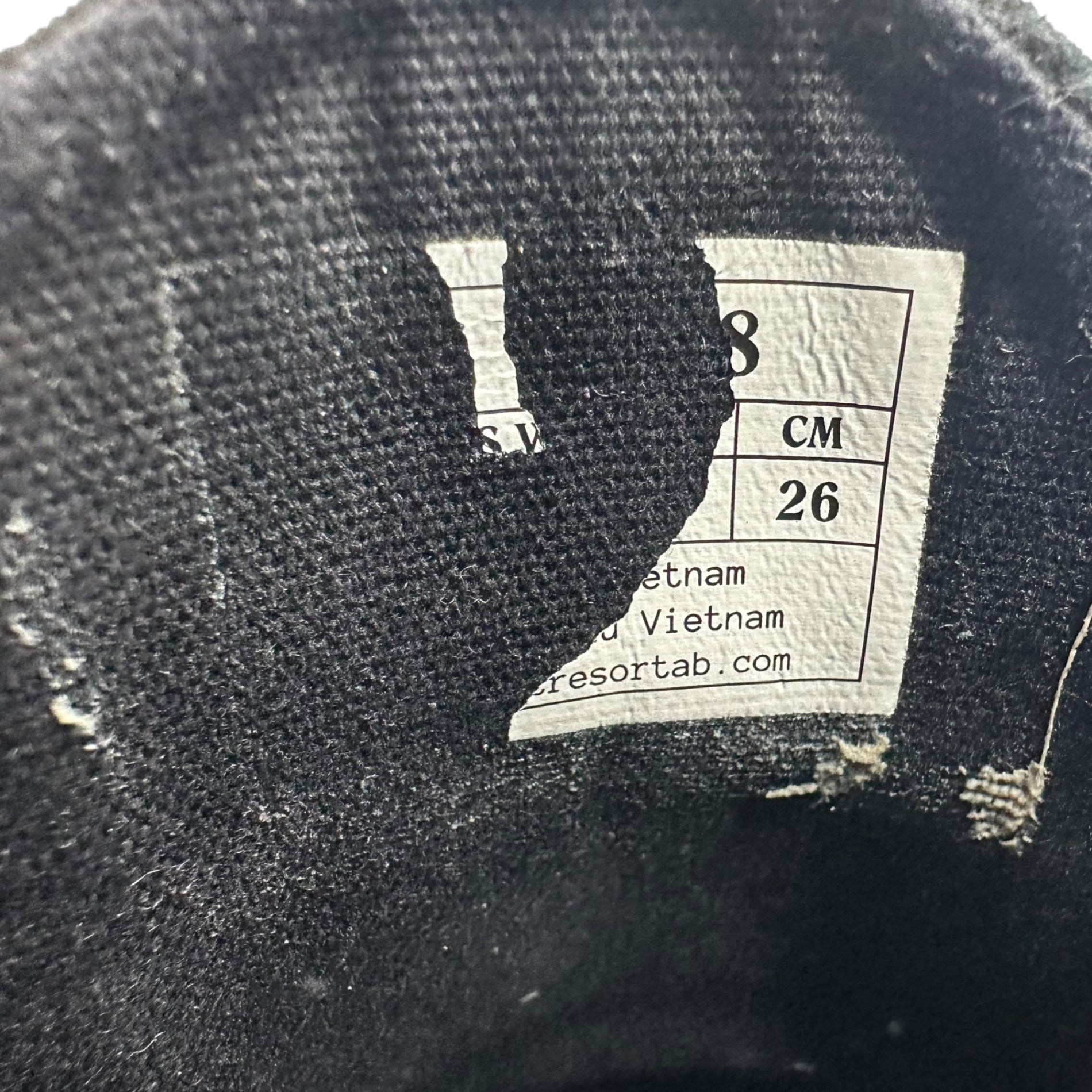 Last Resort AB(ラストリゾートエービー) All suede moccasin shoes オールスウェード モカシン シューズ VM006-MOC SUEDE 26cm ブラック 箱付 スニーカー スケートボード